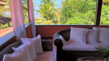 Panoramic Apartment, 3 Bedrooms, Sea View | View from room