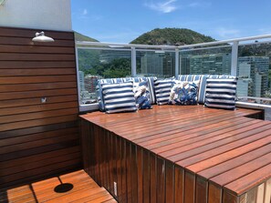 Panoramic Penthouse, 1 Bedroom, Ocean View | 1 bedroom, blackout drapes, soundproofing, iron/ironing board - My Rio Penthouse Ipanema Beach (Rio de Janeiro)