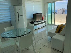 Penthouse Panoramique, 1 chambre, vue océan | 1 chambre, rideaux occultants, chambres insonorisées