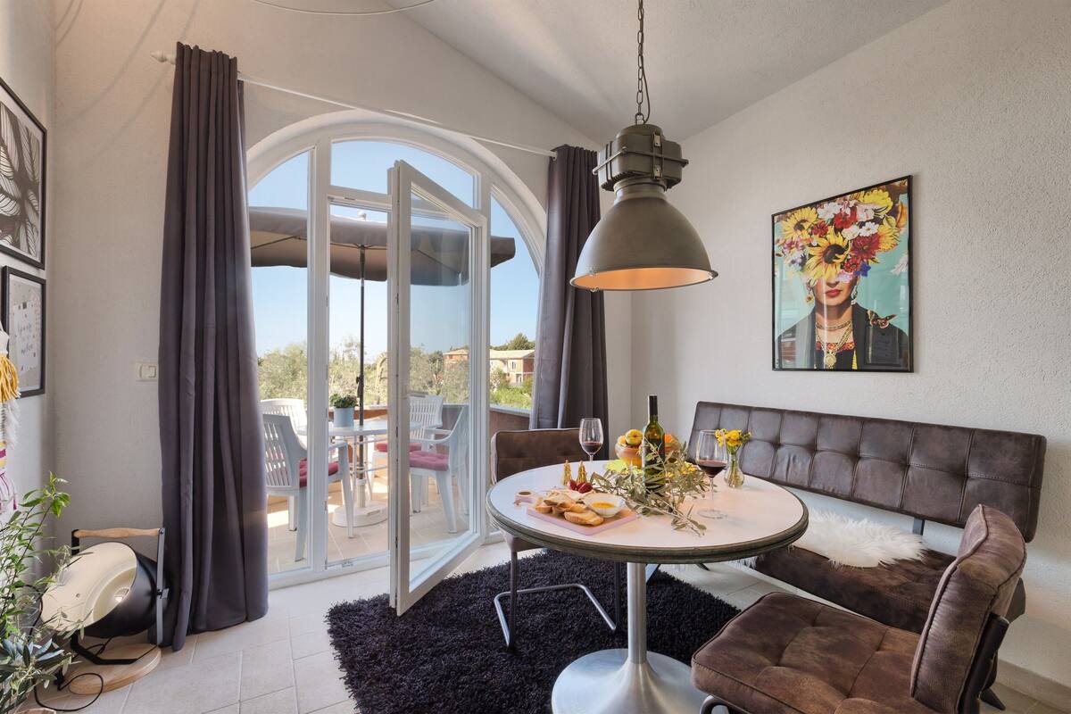 公寓 | 起居区 | 平板电视