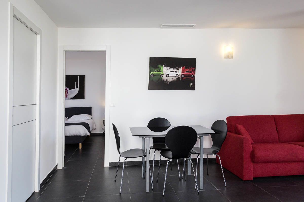 Appartement, 1 chambre | Coin séjour | Télévision à écran plat
