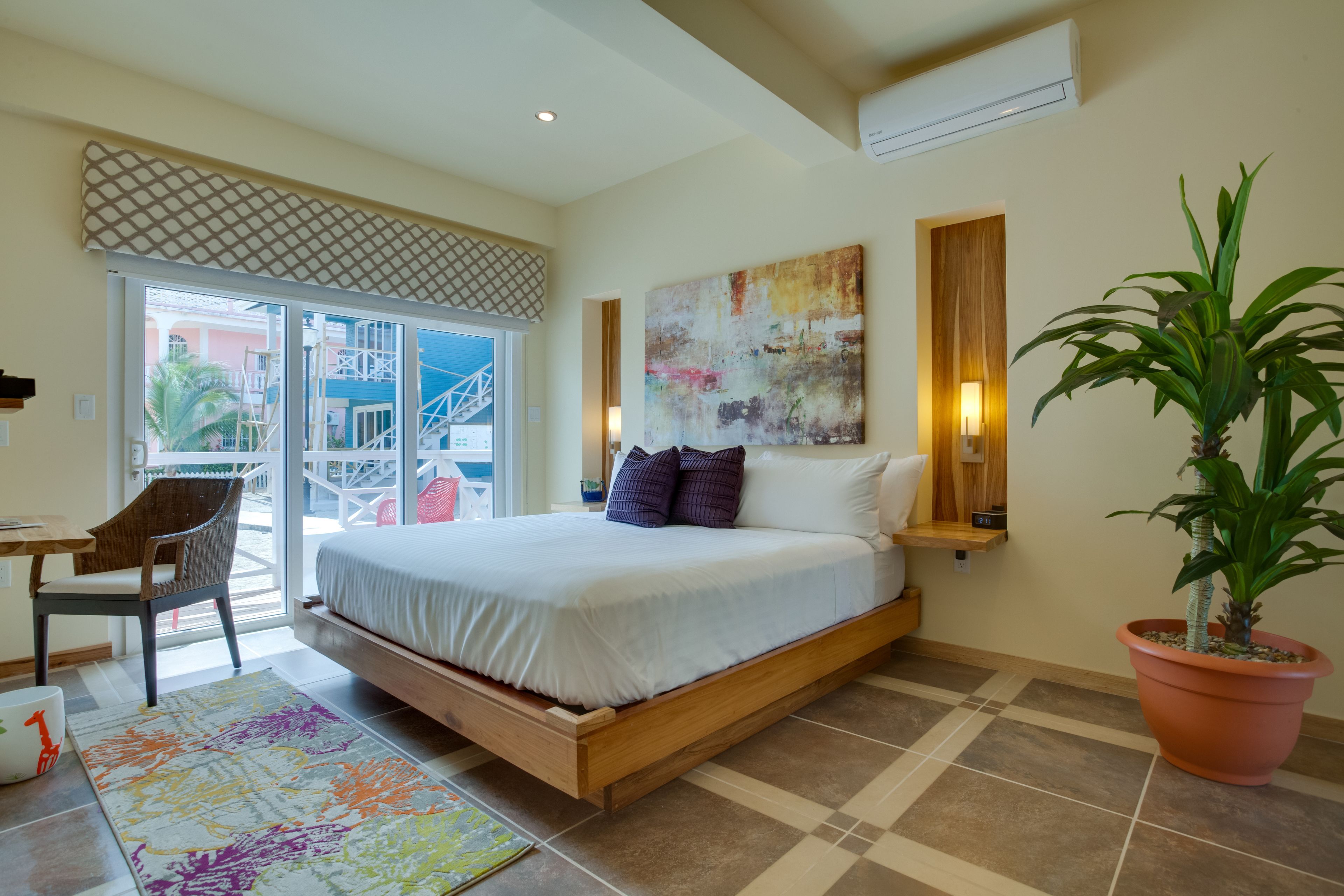 開放式客房, 海景 | 客房內保險箱、免費無線上網、床單