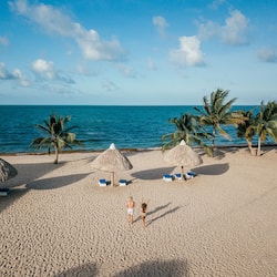 On the beach, beach massages, kayaking