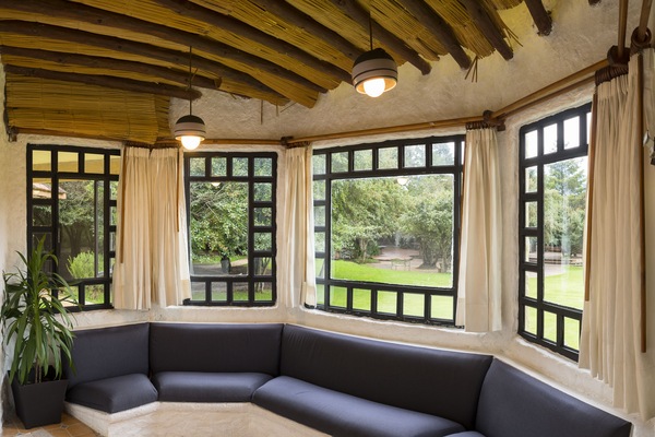 Familie suite, 2 tweepersoonsbedden | Uitzicht op de tuin