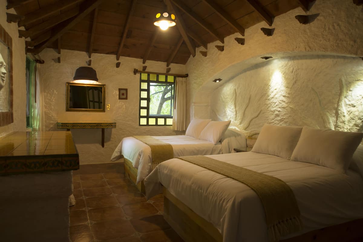 Familien-Suite, 2 Doppelbetten | 1 Schlafzimmer, kostenloses WLAN