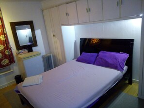 1 bedroom, premium bedding, desk, iron/ironing board