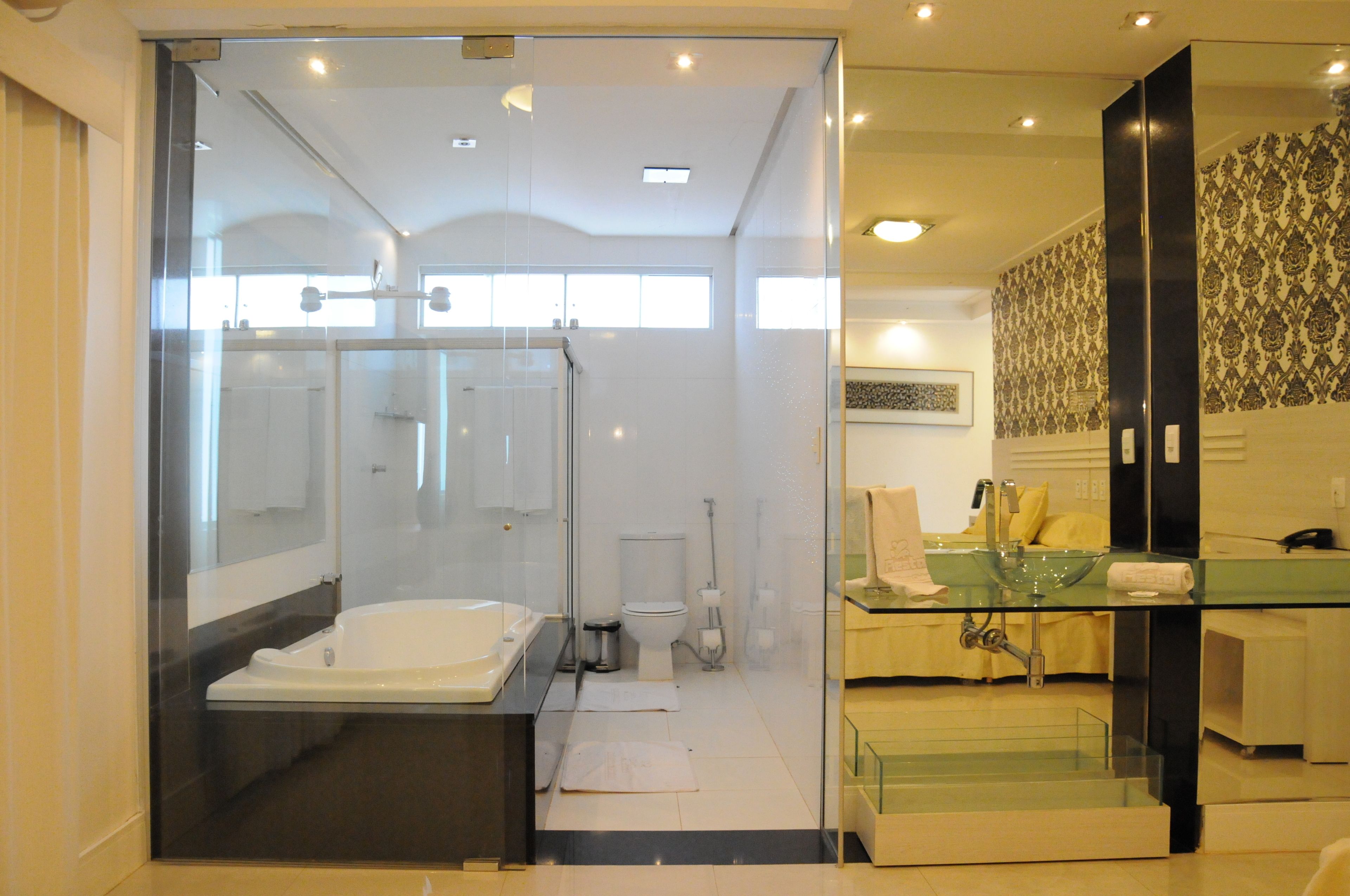 Suite Master | Frigobar, cofres nos quartos, escrivaninha, cortinas blackout