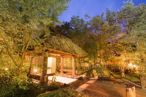 Front of property - evening/night