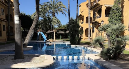 Holiday apartment Lamata free car park.