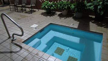 Indoor pool, a heated pool