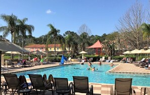 Una piscina climatizada
