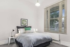 8 bedrooms, iron/ironing board, travel cot, WiFi