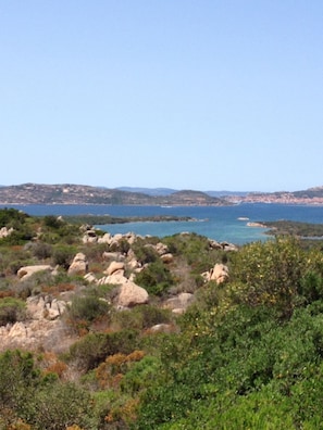 Plage, chaises longues, serviettes de plage