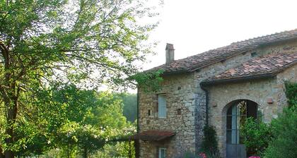 House with pool. Idyllic setting in hills near Lucca and coast WiFi Aircon