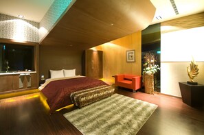 Elite-Doppelzimmer, 1 Queen-Bett, Whirlpool