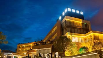 Front of property – evening/night