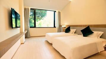 Deluxe Twin Room, 1 Bedroom | In-room safe, individually decorated, individually furnished, desk