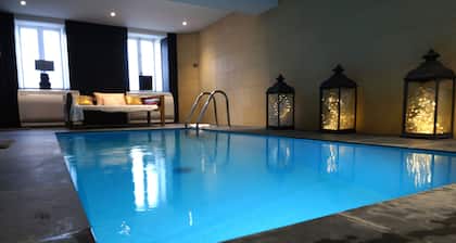 Spacieux apt de type 5 de 95mÂČ, grand volume, PISCINE CHAUFFEE
