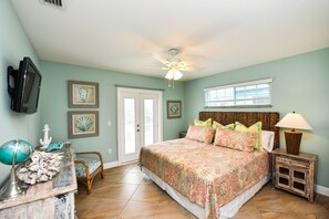 6 bedrooms, iron/ironing board, free WiFi, bed sheets - Coral Escape: 6-Bedroom Anna Maria Island Home with Pool and Spa! 1 Block to Bea (Holmes Beach)