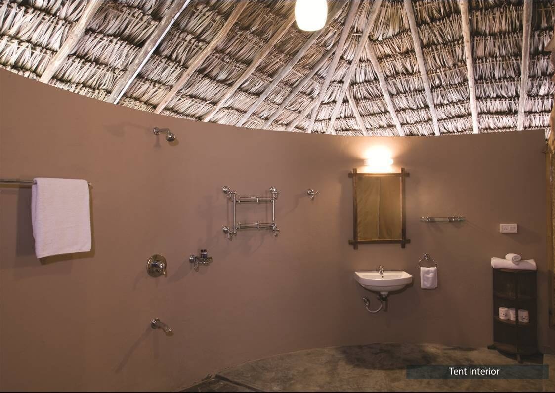 tented cottage | interior