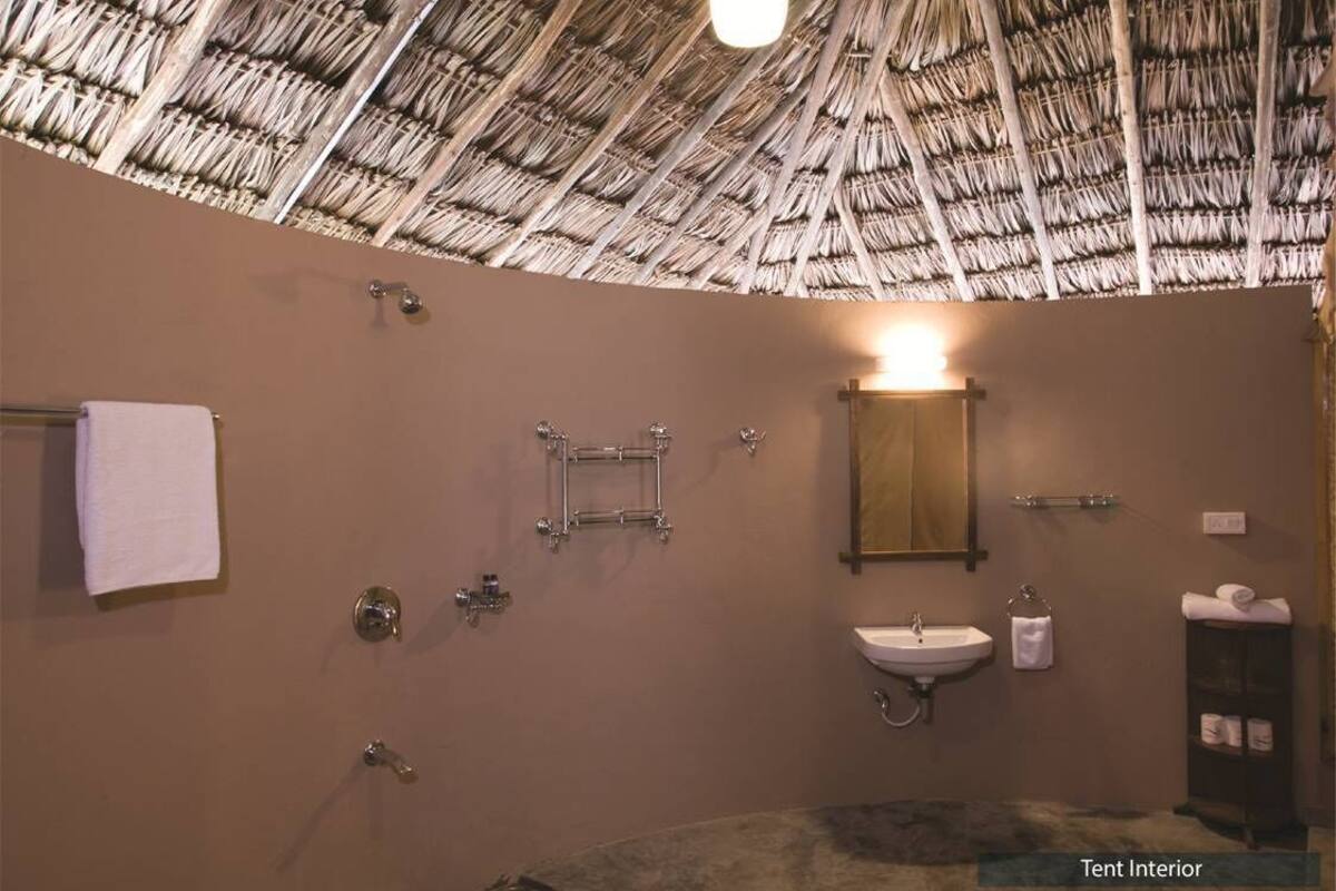 tented cottage | interior