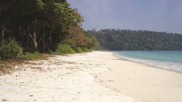 Beach nearby, white sand
