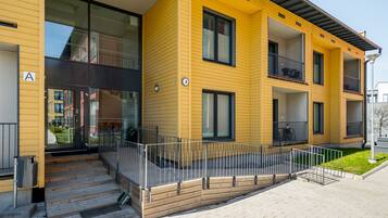 Entrada al alojamiento