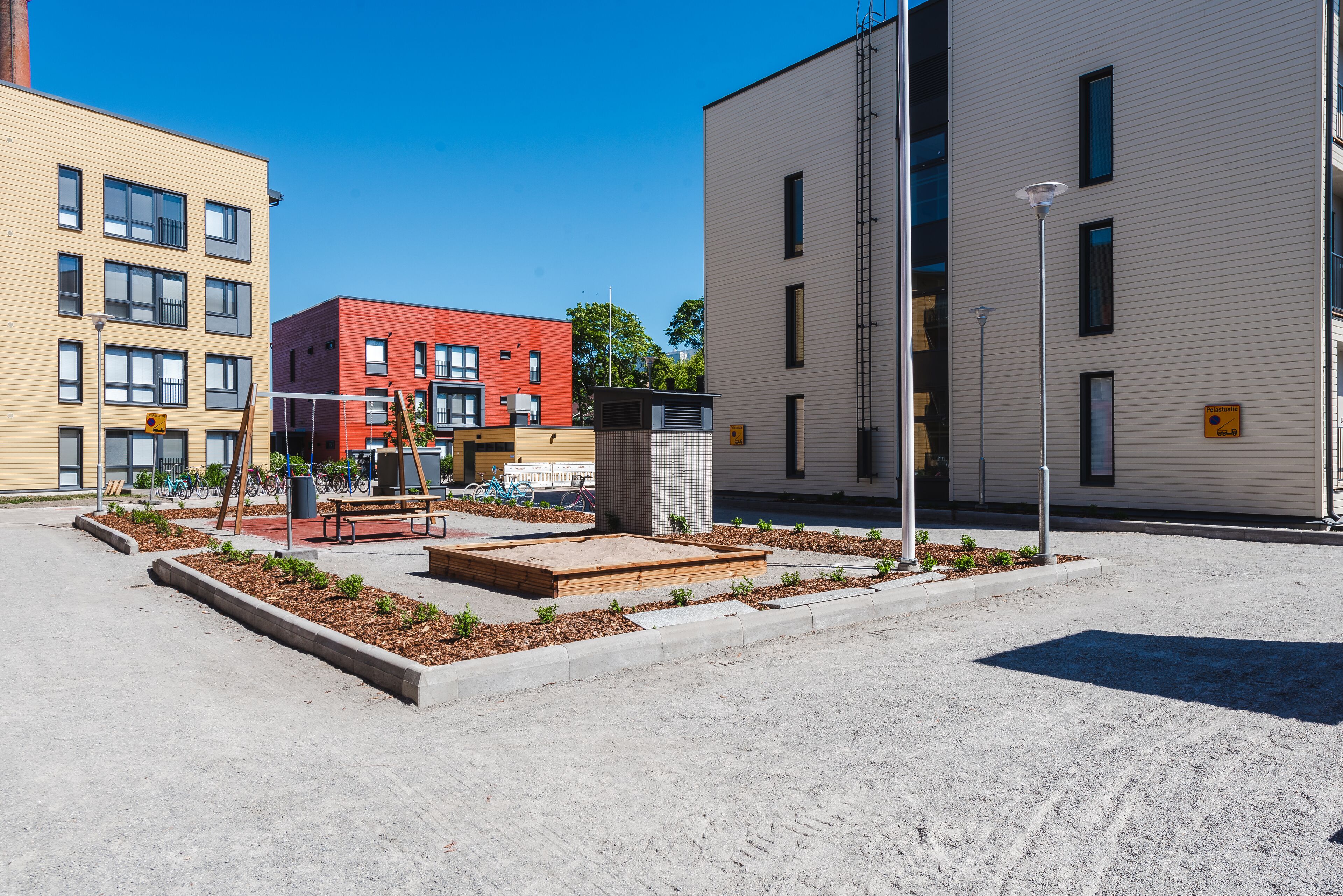 Utendørs lekeområde for barn