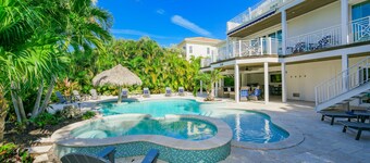 Large Canal Front Family Rental on Anna Maria with Pool, Dock and Mini Golf!