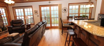 Brand New 3 BR 3 Story Private East Lake house with 171' waterfront & Game Room