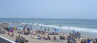 This  is on Misquamicut Beach 2  Bedroom 1 Bath Condo  350 feet of private beach