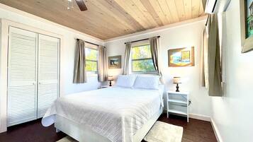 1 soverom, skrivebord, strykejern/-brett og wi-fi (inkludert)