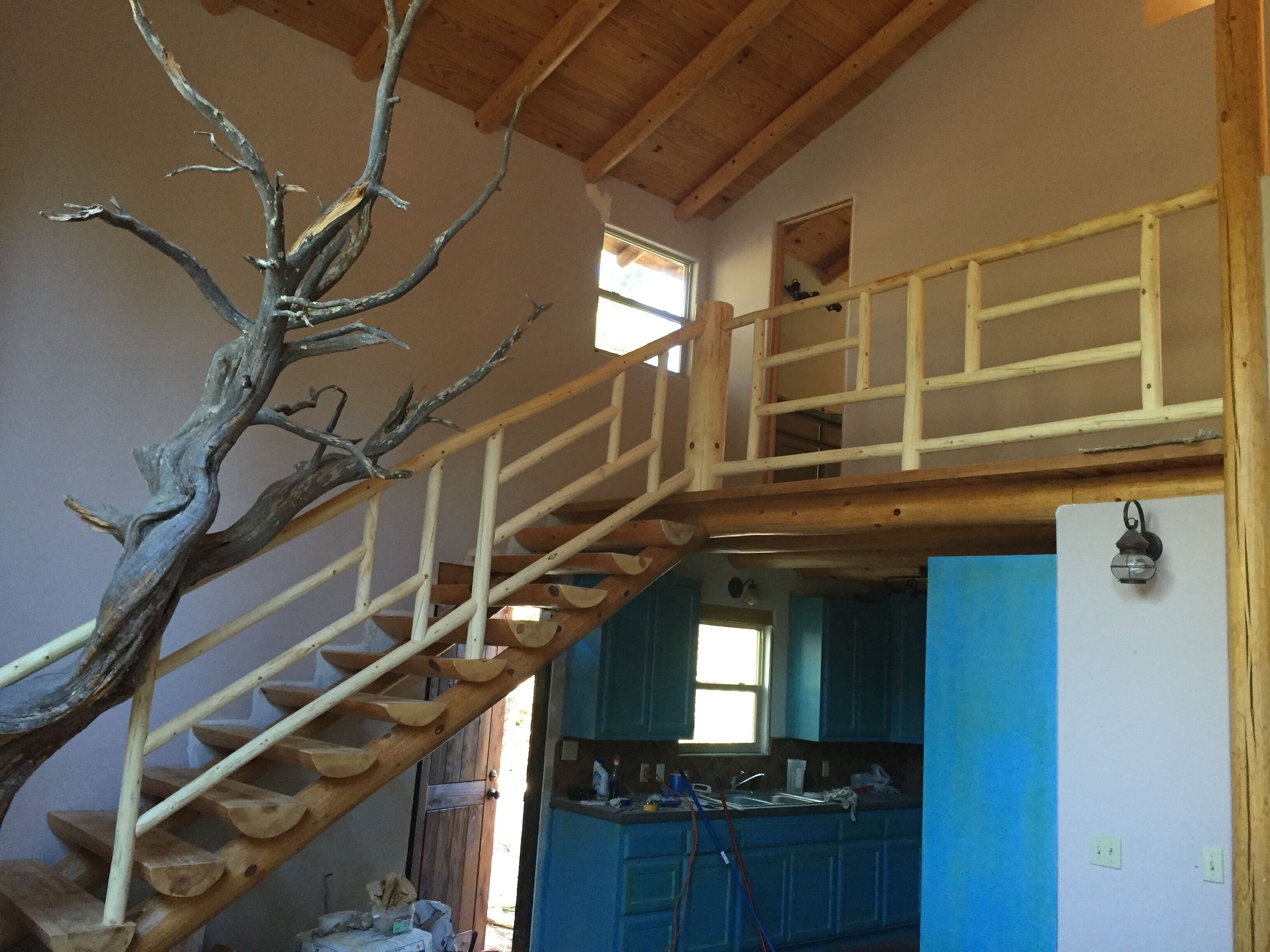 Manzano Mountain cabin near Mountainair NM