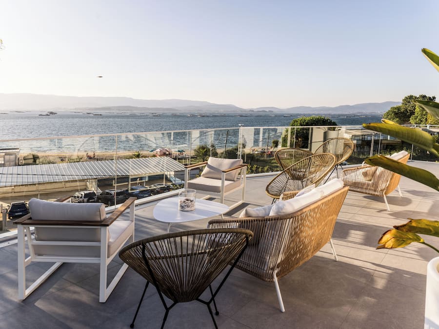 Terraço na cobertura