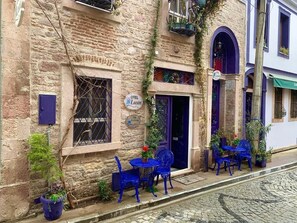 Entrada al alojamiento