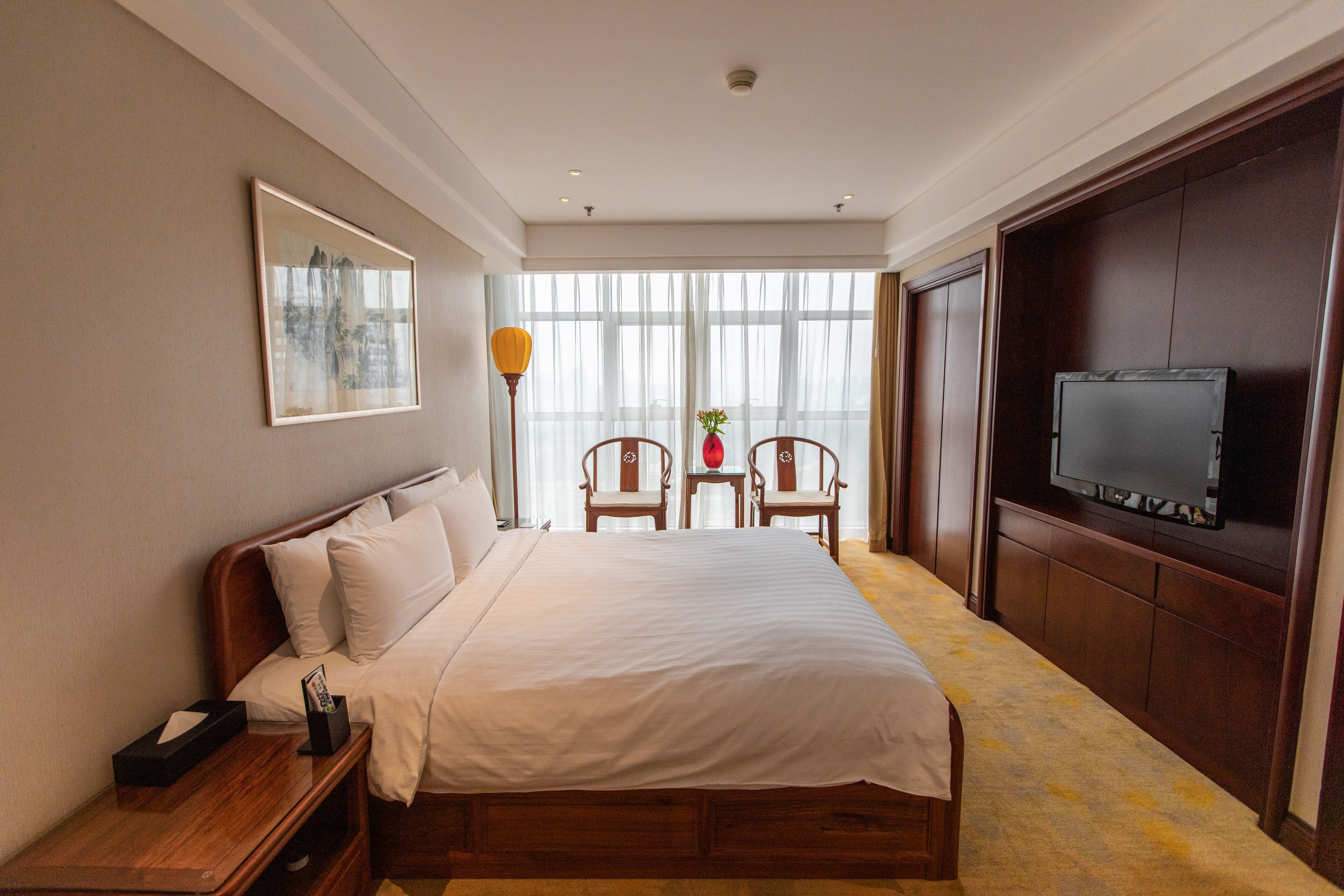 superior suite | minibar, in-room safe, desk, iron/ironing board