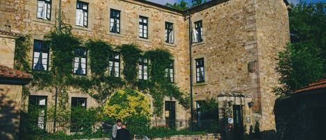 Façade de l’hébergement