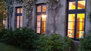 Front of property – evening/night