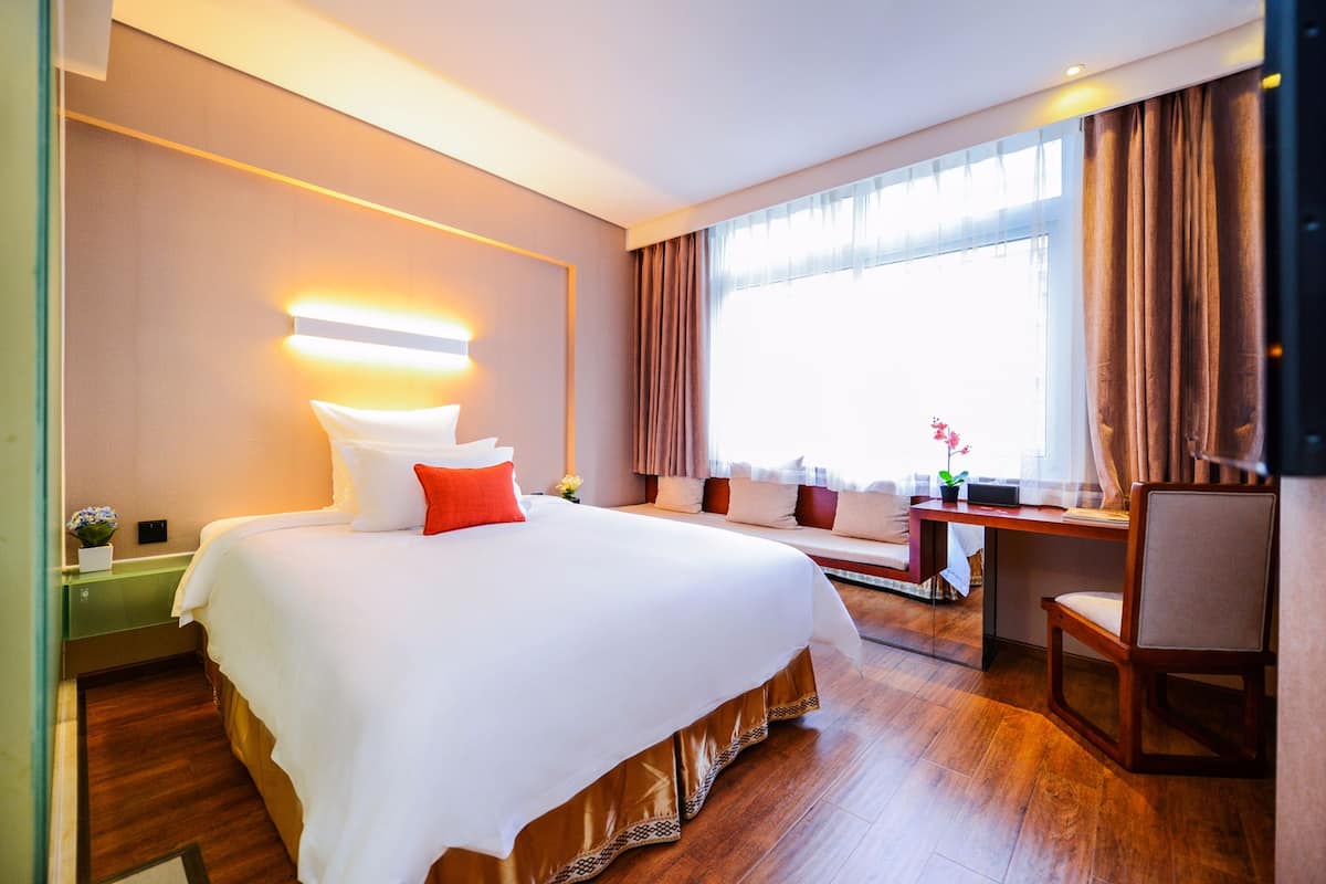 Standard Double Room | Desk, blackout curtains, iron/ironing board (on request), free WiFi