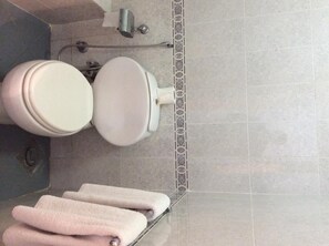 Shower, free toiletries, hair dryer - El Morgan Hotel (Fayed)