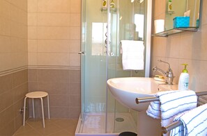 Ducha, artículos de tocador gratuitos, secador de pelo, bidet