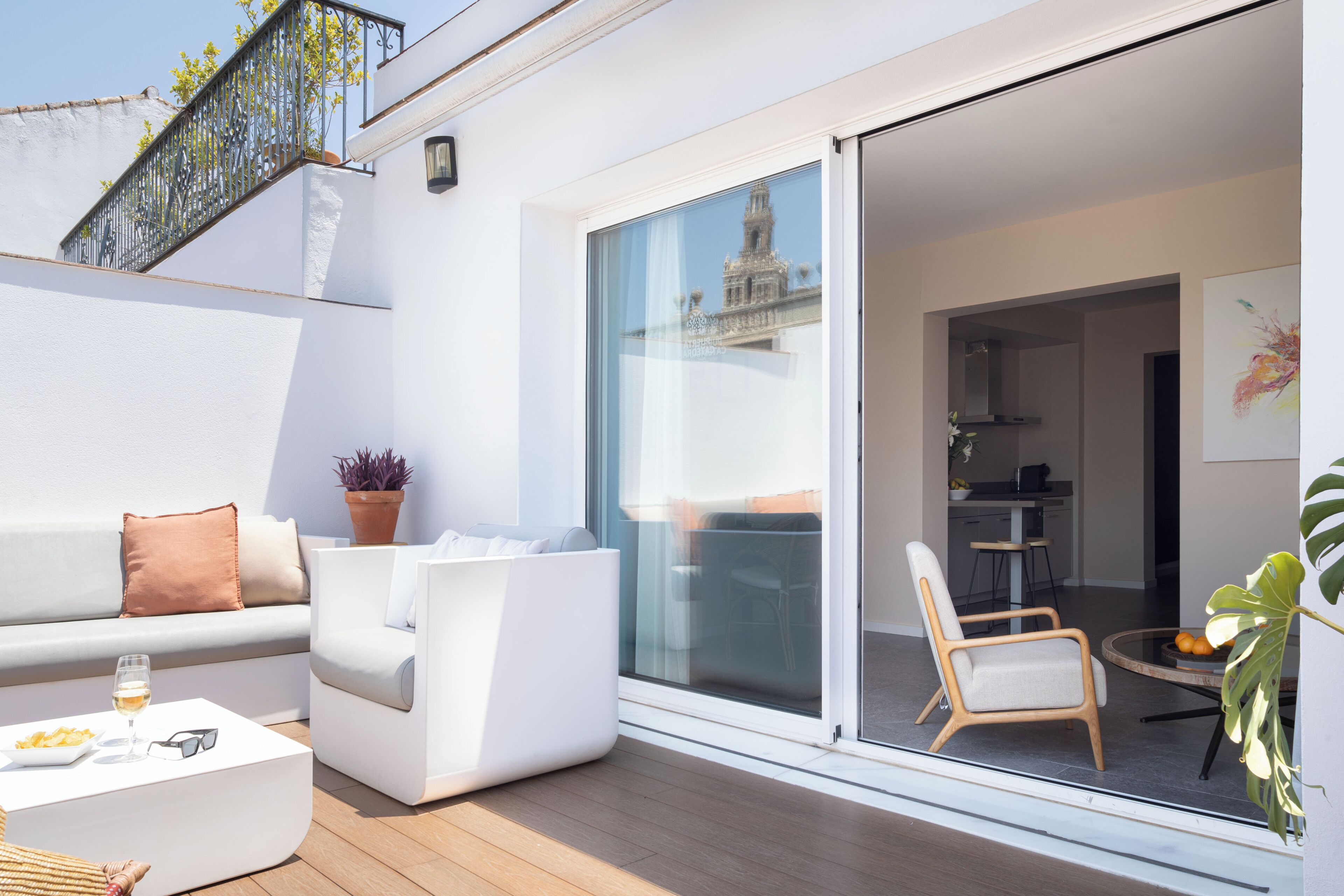 Design Penthouse, 1 Bedroom, Terrace, City View | Terrace/patio