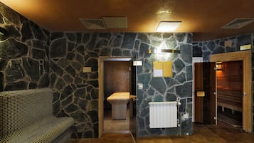Sauna seca, sauna a vapor