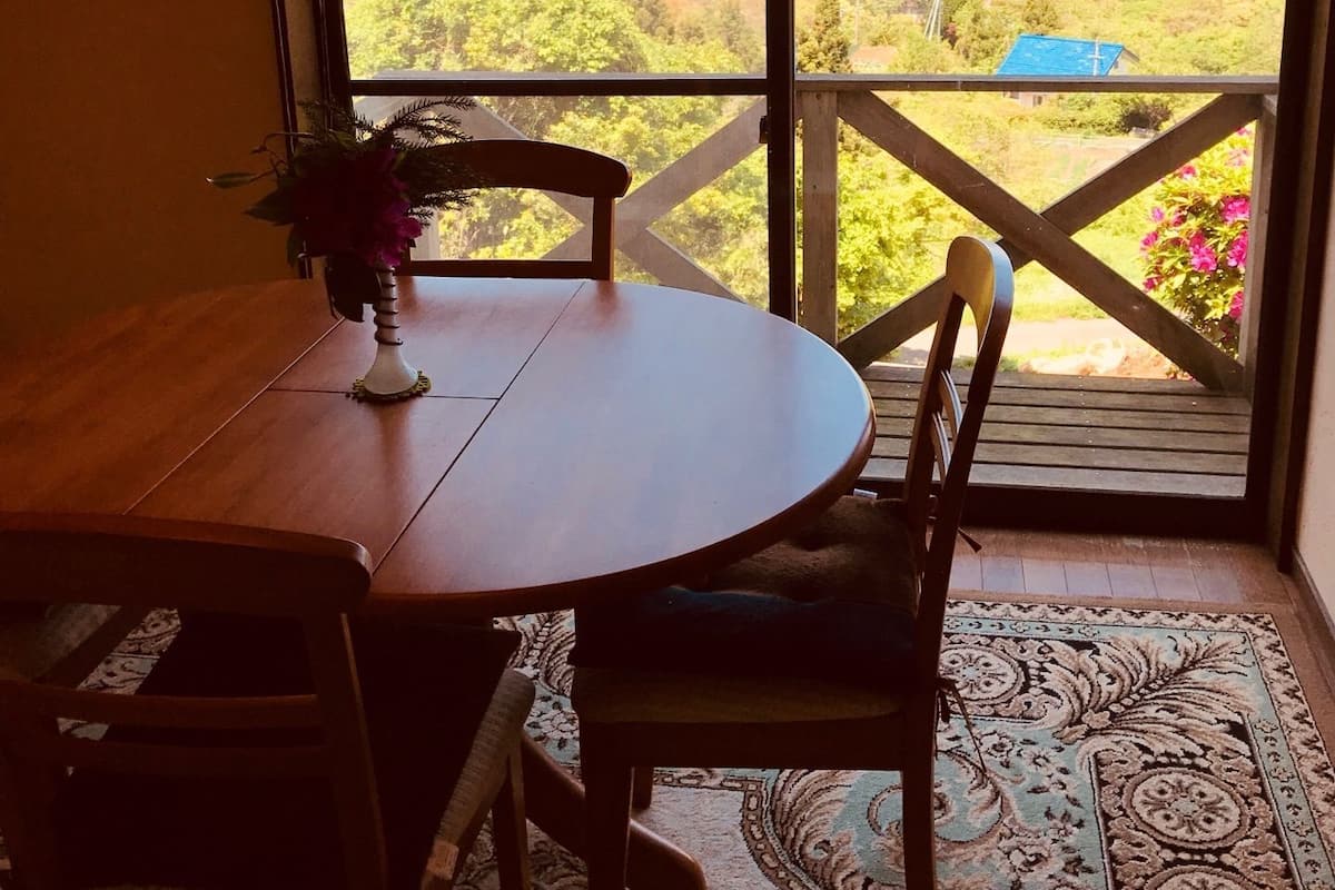 Casa de campo (for 8 Guests) | Opções para refeição no quarto