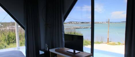 Standard Double Room, Sea View | Desk, blackout drapes, free WiFi, bed sheets