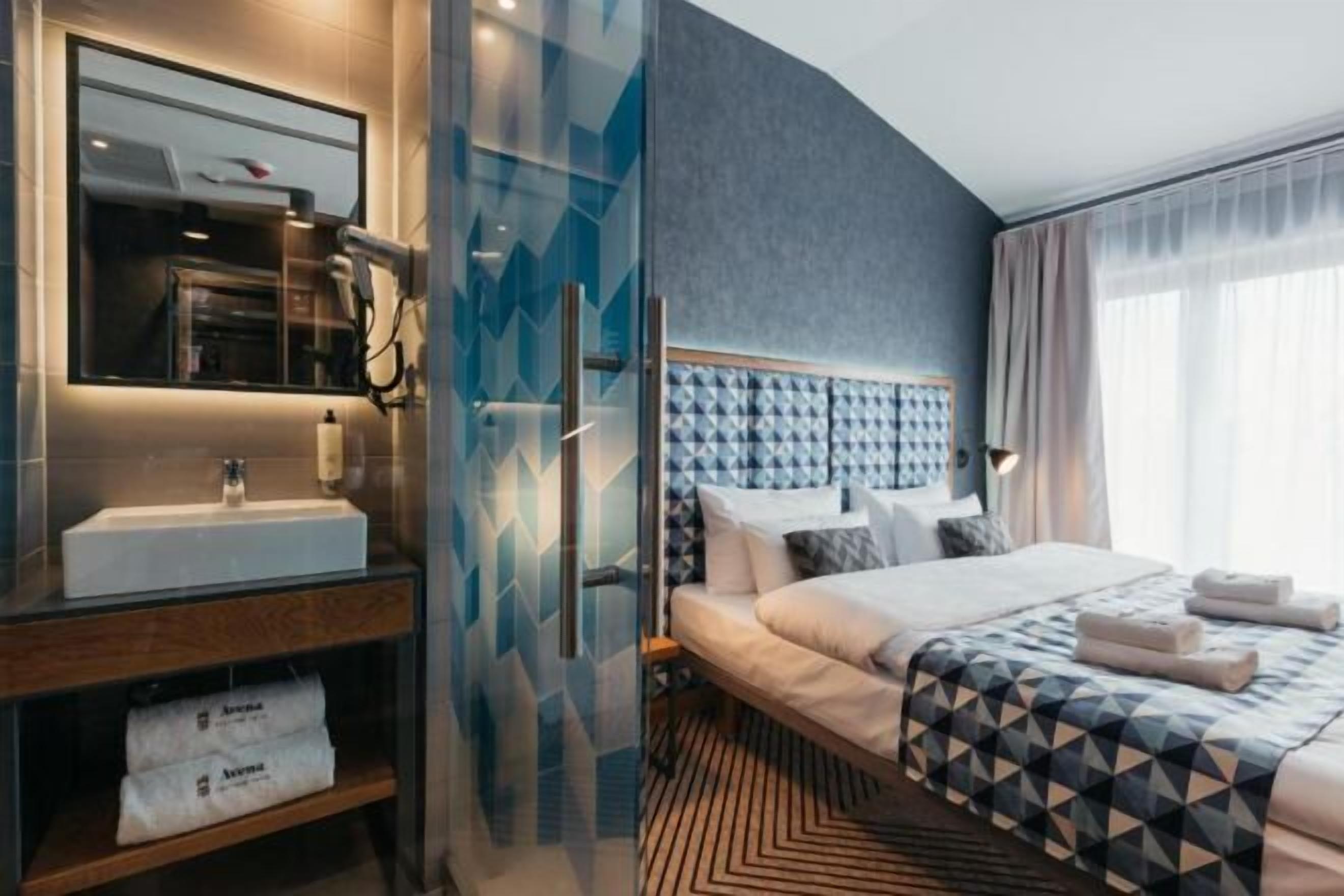 Literie de qualité supérieure, bureau, chambres insonorisées