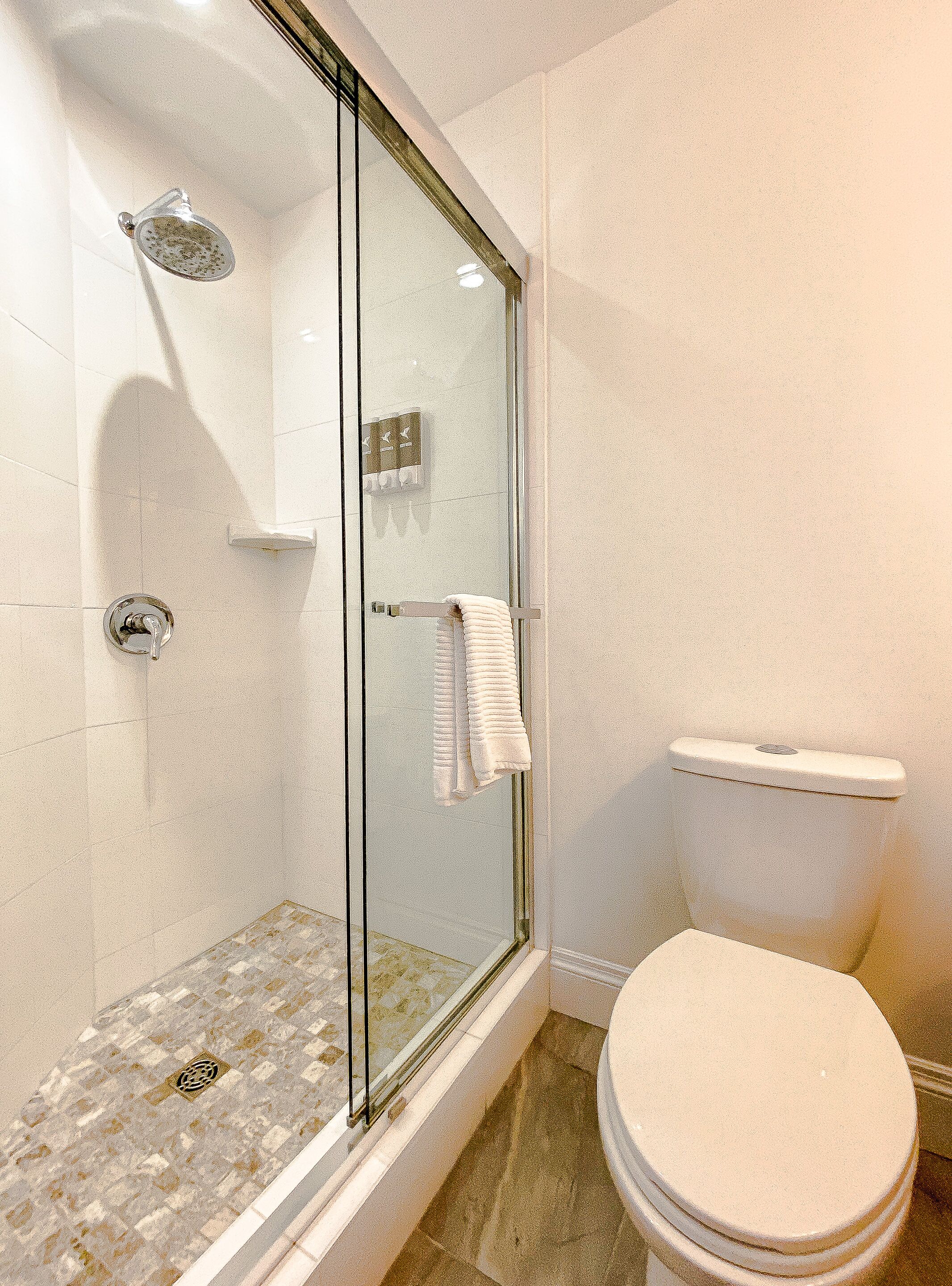 superior room, 1 king bed, city view | bathroom | free toiletries, towels