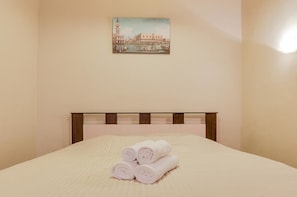 Desk, iron/ironing board, free WiFi, bed sheets