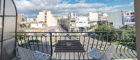 Apartment, 2 Schlafzimmer, Küche (#3Β) | Blick vom Balkon