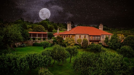 Front of property - evening/night